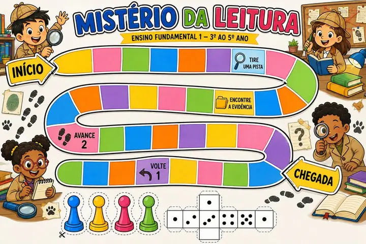 Jogo: Mistério da Leitura